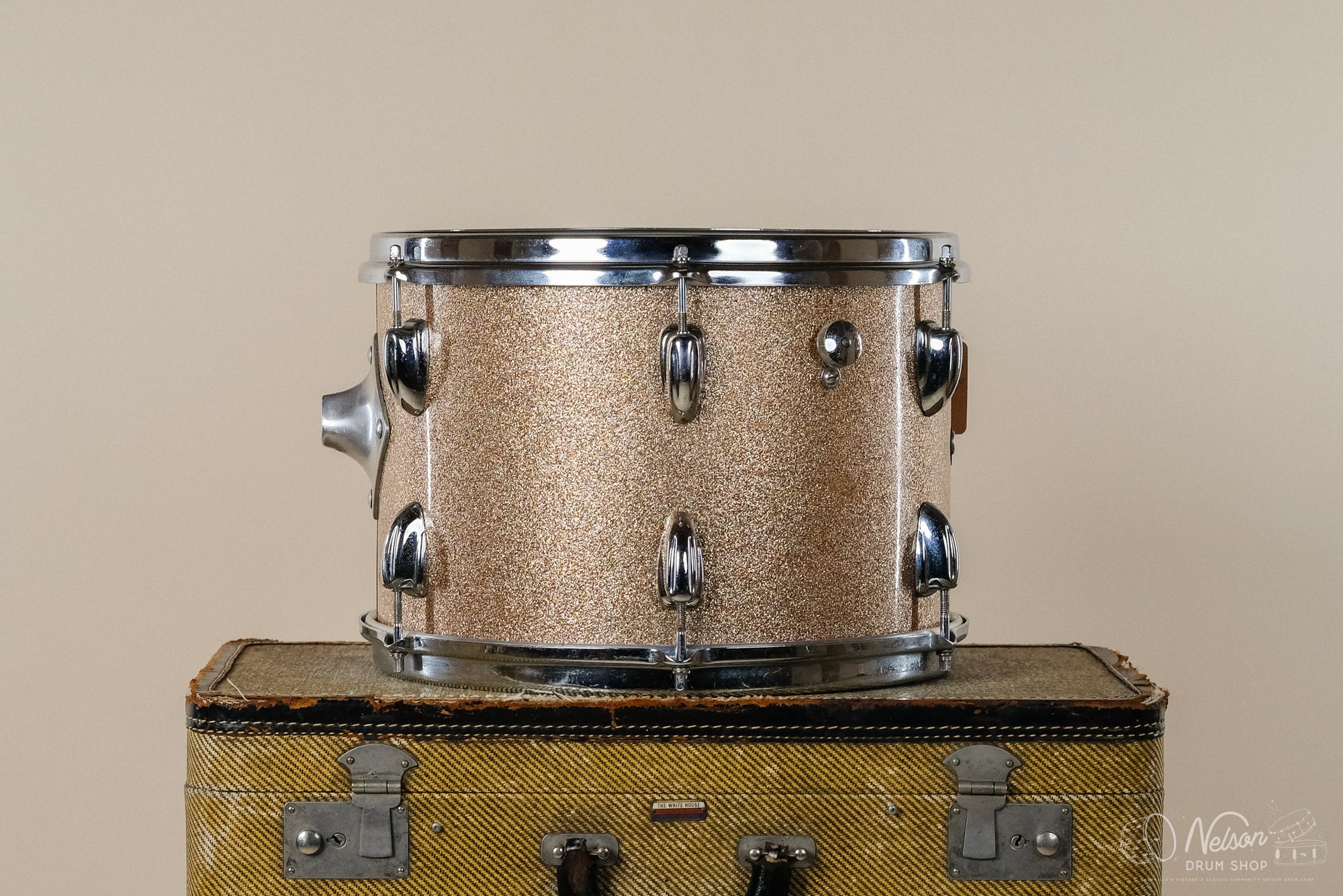 1960s Slingerland Tom in Champagne Sparkle - 9x13