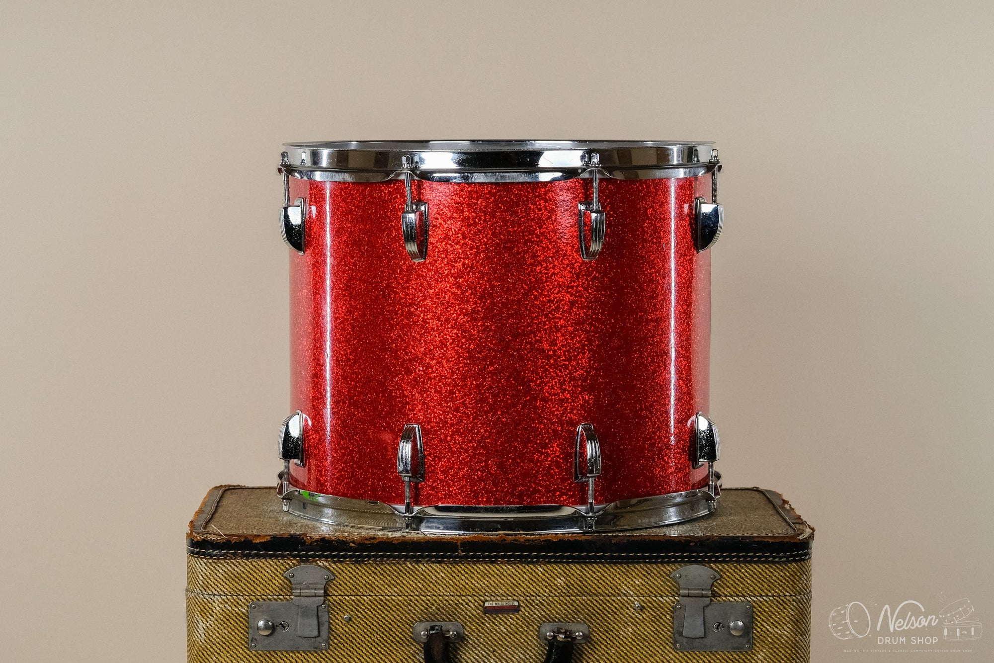 Dec. 13, 1966 Ludwig Tenor Tom in Red Sparkle - 12x15