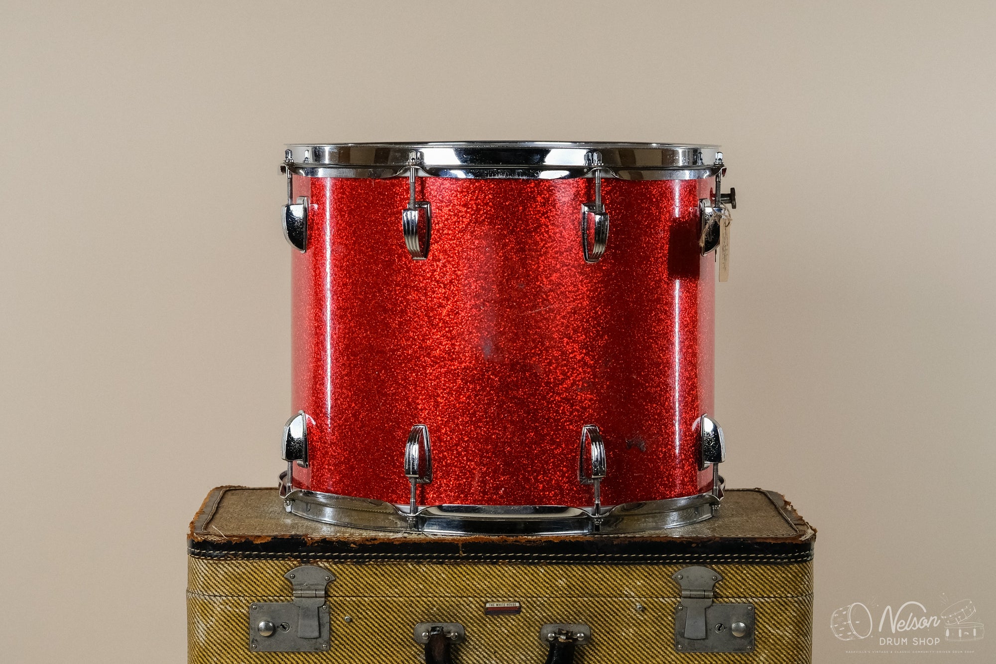 Dec. 13, 1966 Ludwig Tenor Tom in Red Sparkle - 12x15