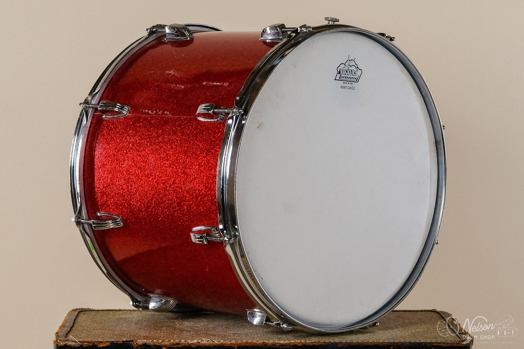 Dec. 13, 1966 Ludwig Tenor Tom in Red Sparkle - 12x15