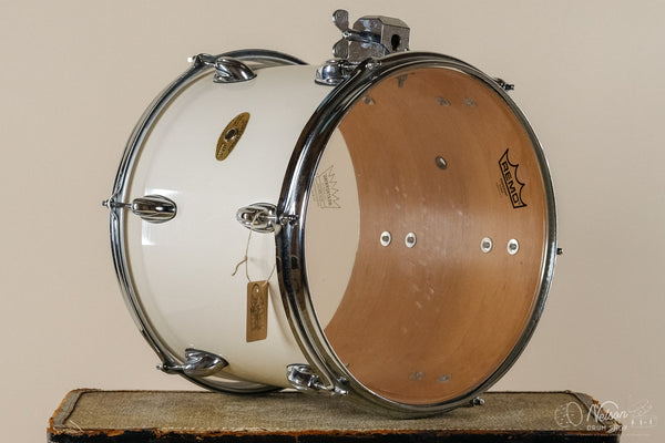 1990s Ridgeland Slingerland Rack Tom in White Lacquer - 10x13