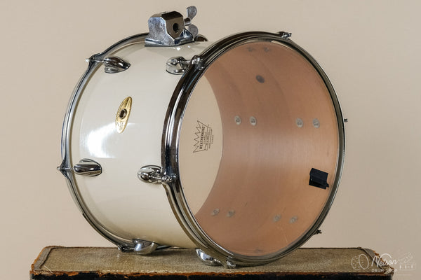 1990s Ridgeland Slingerland Rack Tom in White Lacquer - 10x13