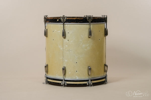 1950s Slingerland Combo Bebop Bass Drum in Marine Pearl- 18x20