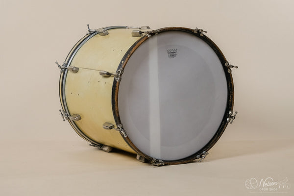 1950s Slingerland Combo Bebop Bass Drum in Marine Pearl- 18x20