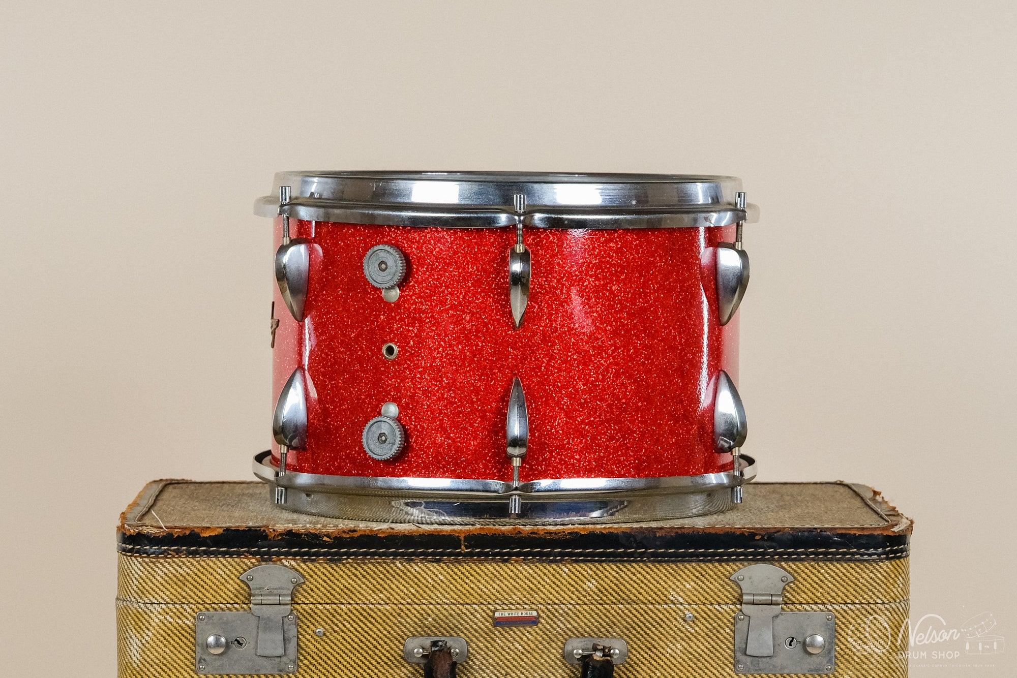 1960s Trixon Tom in Red Sparkle - 8x13