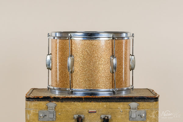 1960s Slingerland 'Stage Band' Tom in Sparkling Champagne Pearl - 9x13