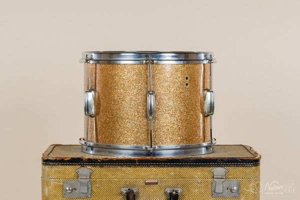 1960s Slingerland 'Stage Band' Tom in Sparkling Champagne Pearl - 9x13
