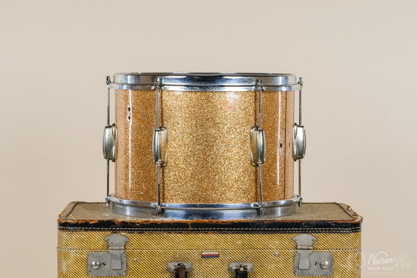 1960s Slingerland 'Stage Band' Tom in Sparkling Champagne Pearl - 9x13