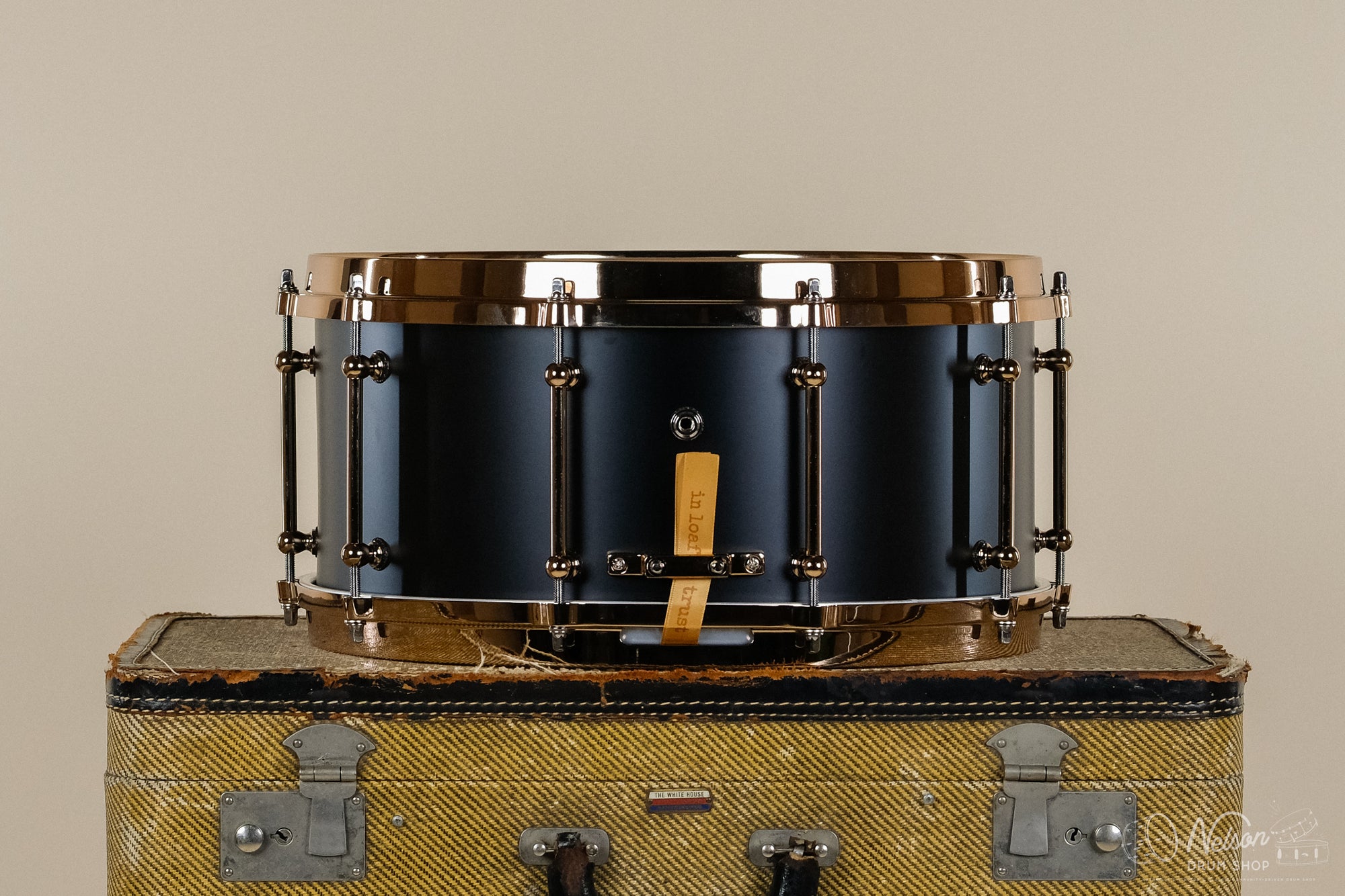 BreadWinner 'Charvest' Matte Black Over Brass 10 Lug - 6.5x14