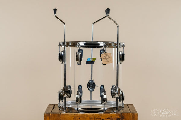 Used Ludwig Vistalite Reissue in Clear - 14x14"