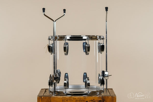 Used Ludwig Vistalite Reissue in Clear - 14x14"