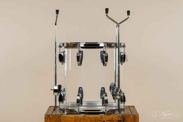 Used Ludwig Vistalite Reissue in Clear - 14x14"