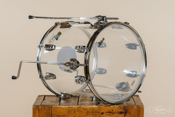 Used Ludwig Vistalite Reissue in Clear - 14x14"