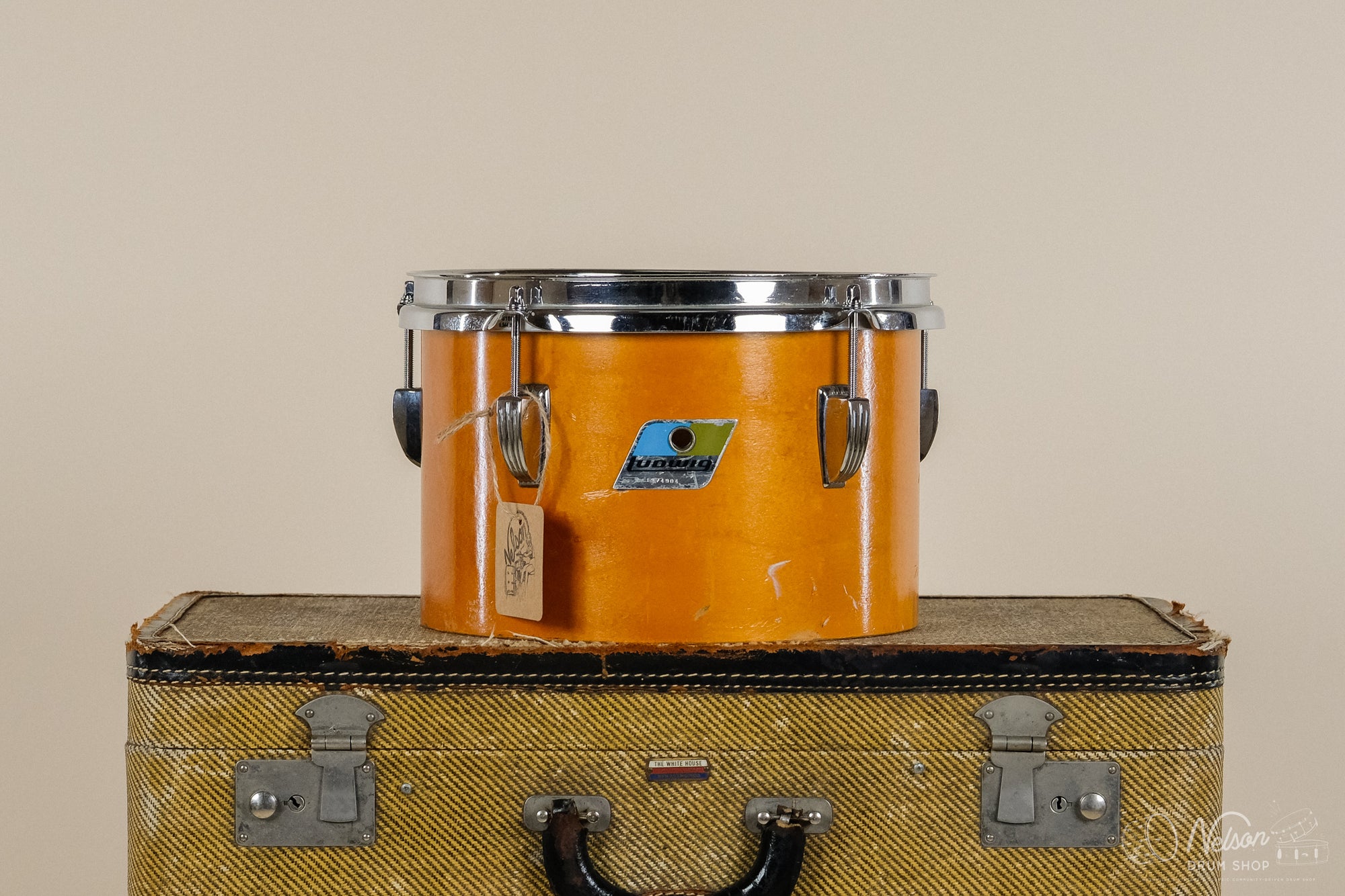 1970s Ludwig Concert Tom in Maple Thermogloss - 6.5x10