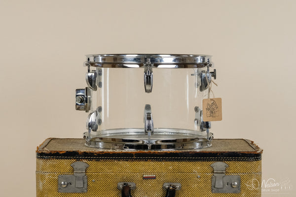 1970s Ludwig Tom in Clear Vistalite - 8x12