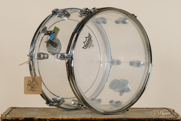 1970s Ludwig Tom in Clear Vistalite - 8x12
