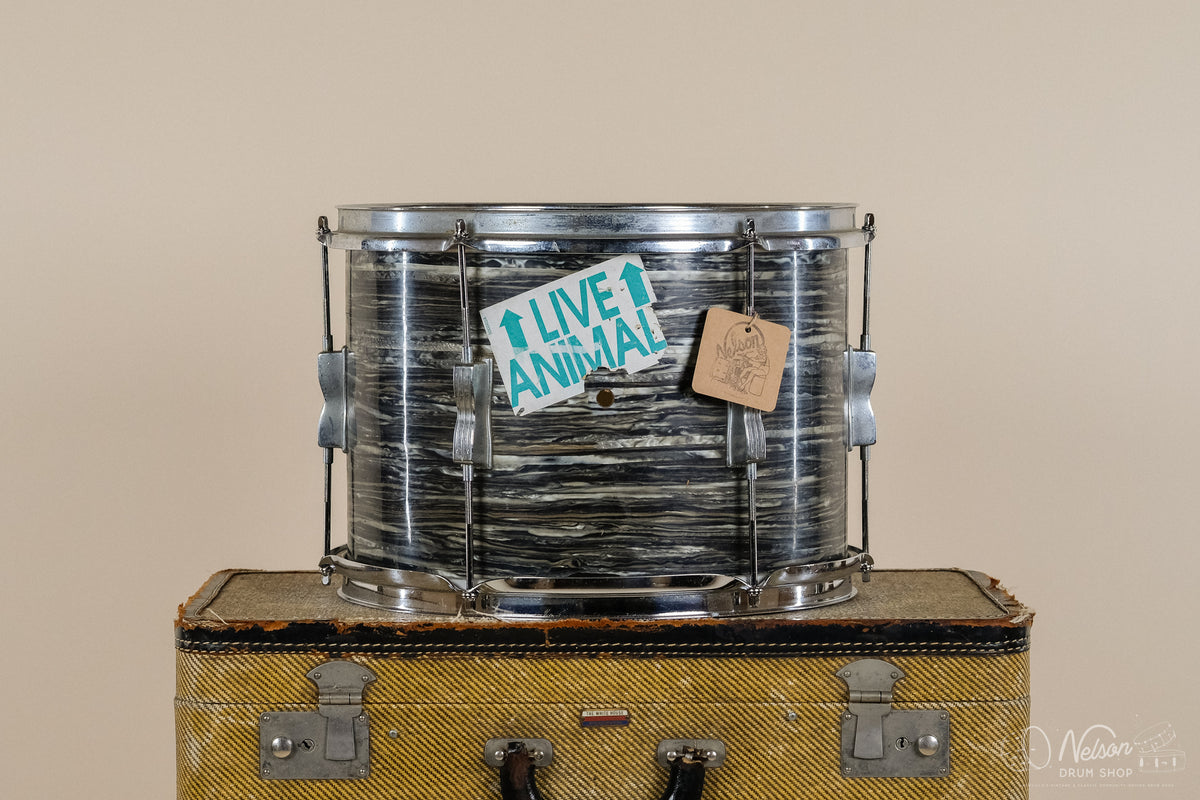 1960s Ludwig 'Club Date' in Black Oyster Pearl - 9x13