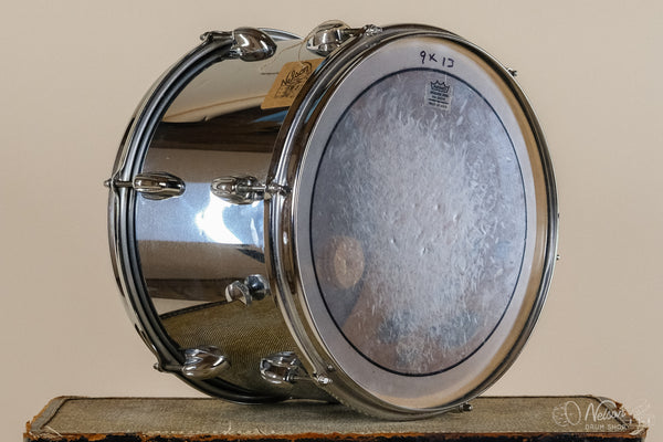 1970s Slingerland 5 ply Tom in Chrome Over Wood - 9x13
