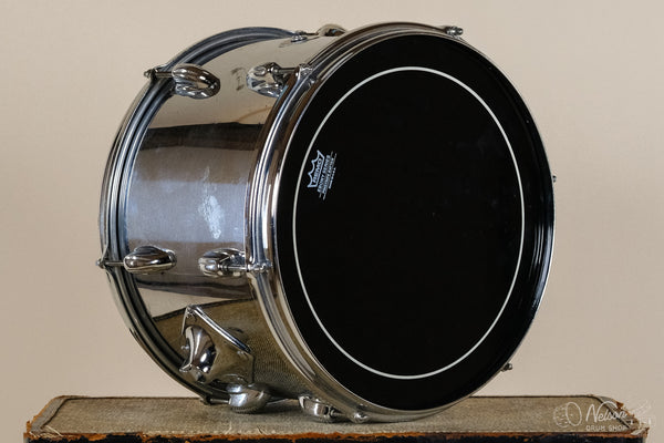 1970s Slingerland 5 ply Tom in Chrome Over Wood - 9x13