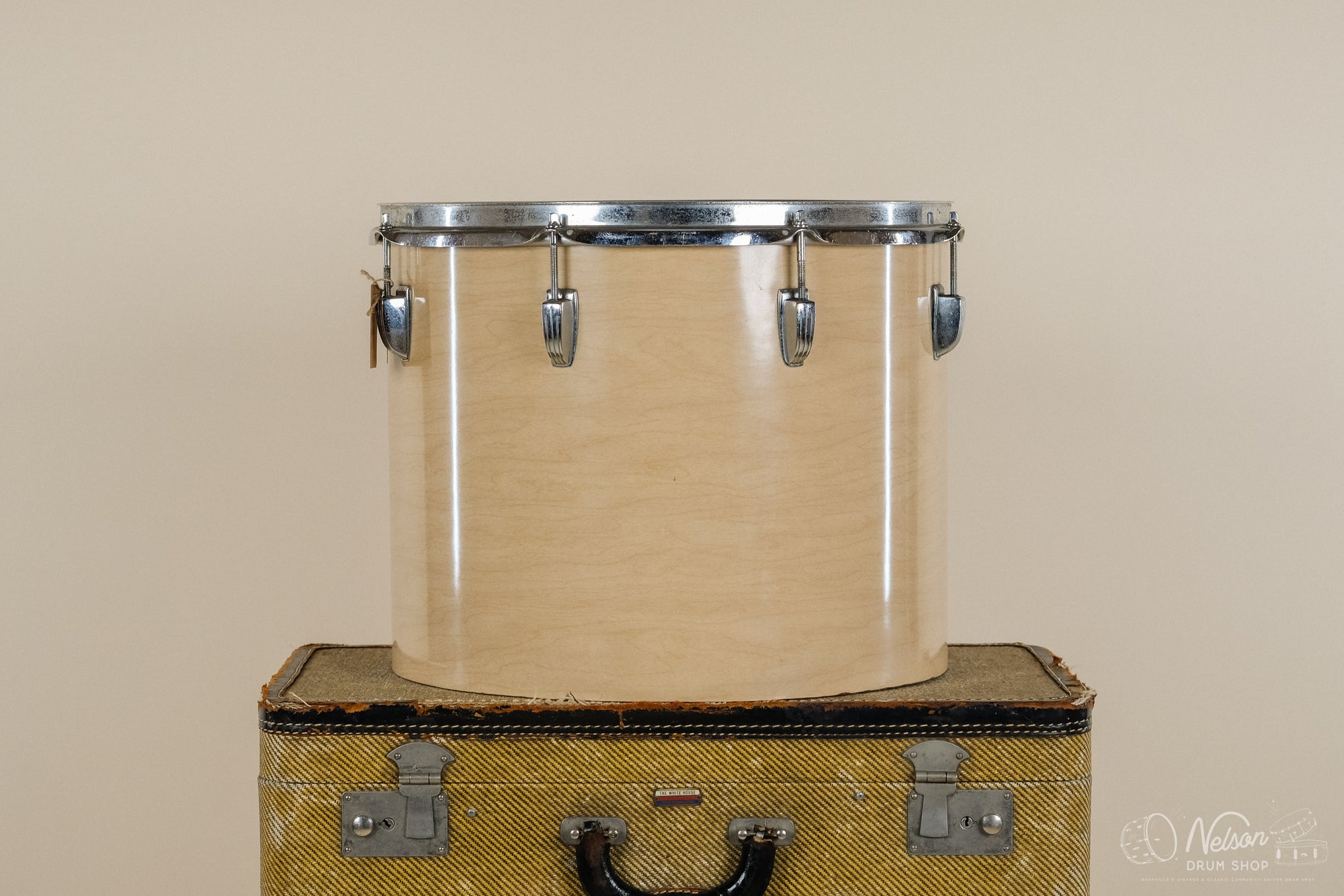 1970s Ludwig 3-ply Concert Tom in Maple Cortex - 12x15