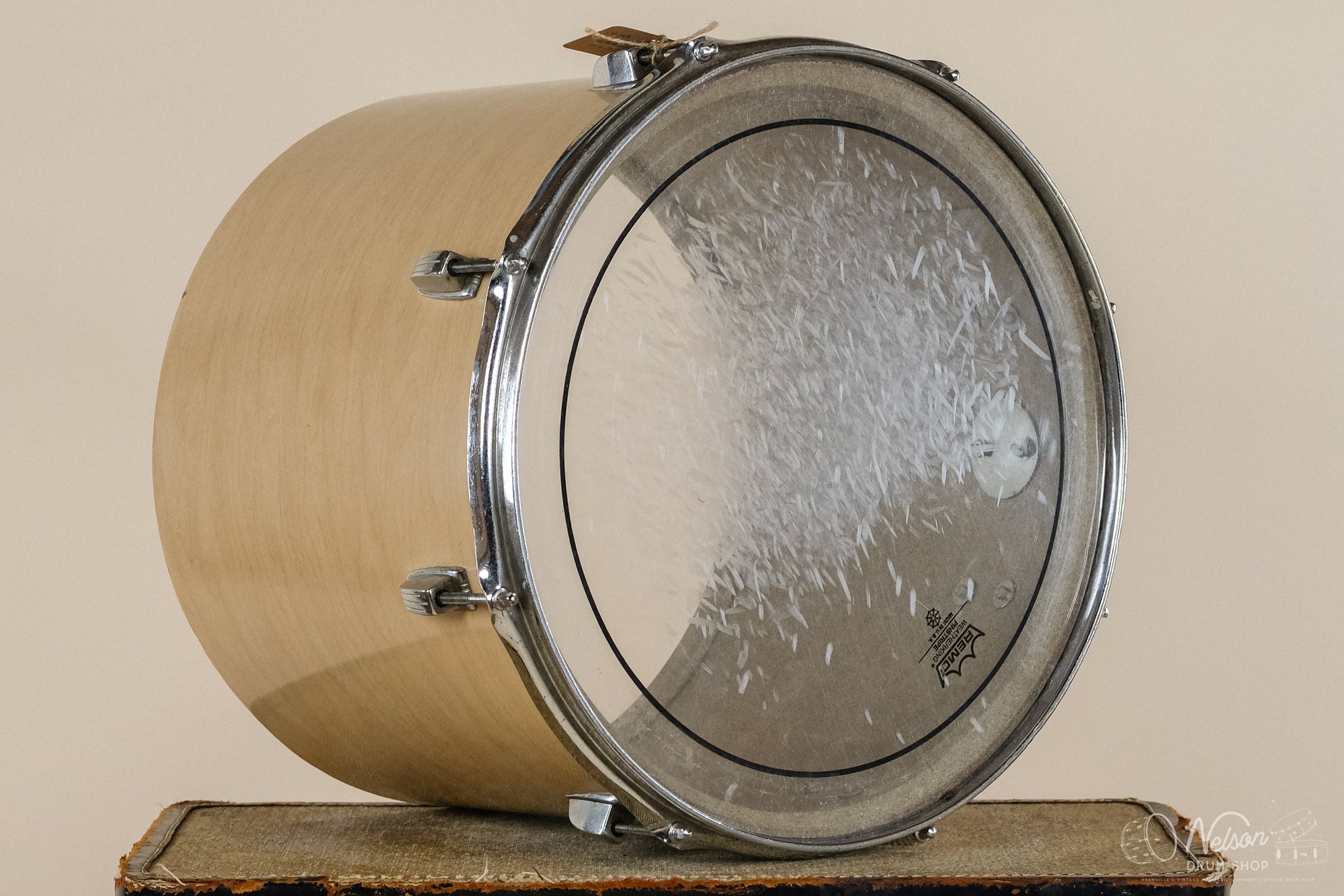 1970s Ludwig 3-ply Concert Tom in Maple Cortex - 12x15