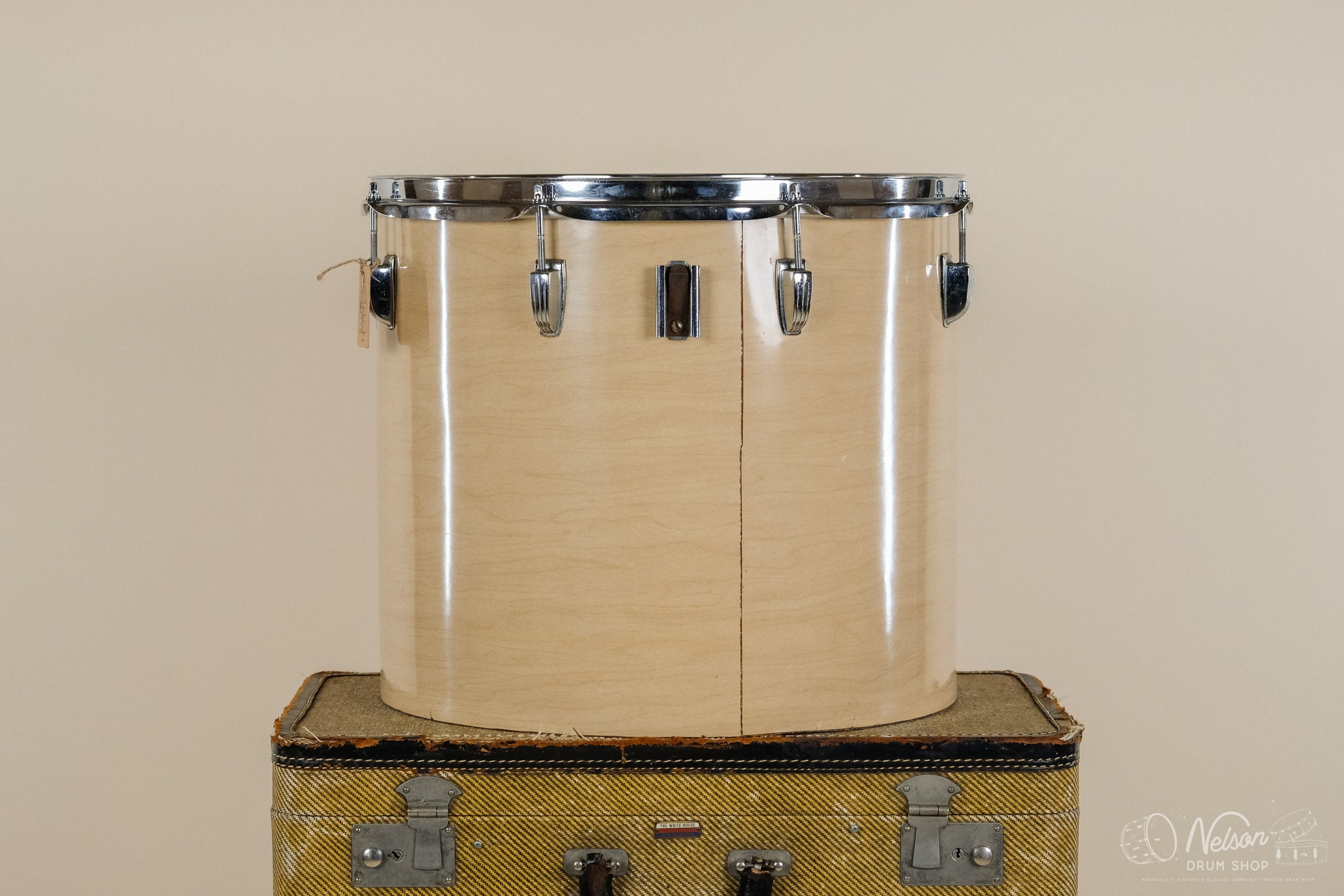 1970s Ludwig 3-ply Concert Tom in Maple Cortex - 14x16 – Nelson