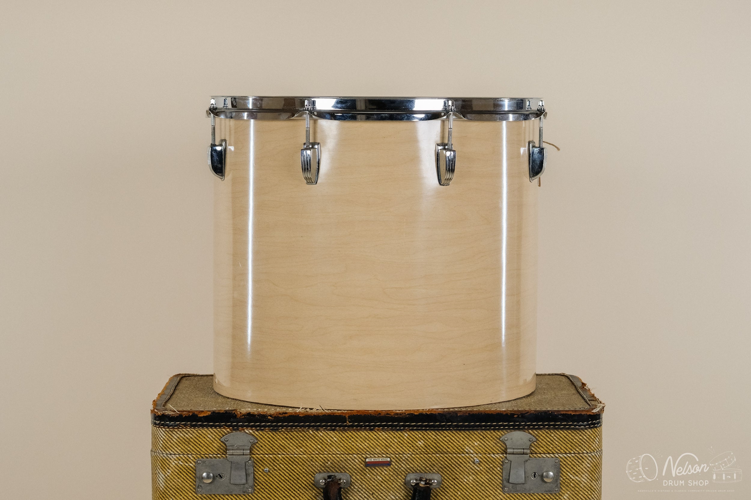 【価格交渉歓迎！】Ludwig 1964's Super Classic Floor Tom 14インチ ヴィンテージ Ludwig Classic Maple Floor Tom - 14 inches x 14 inches, Vintage