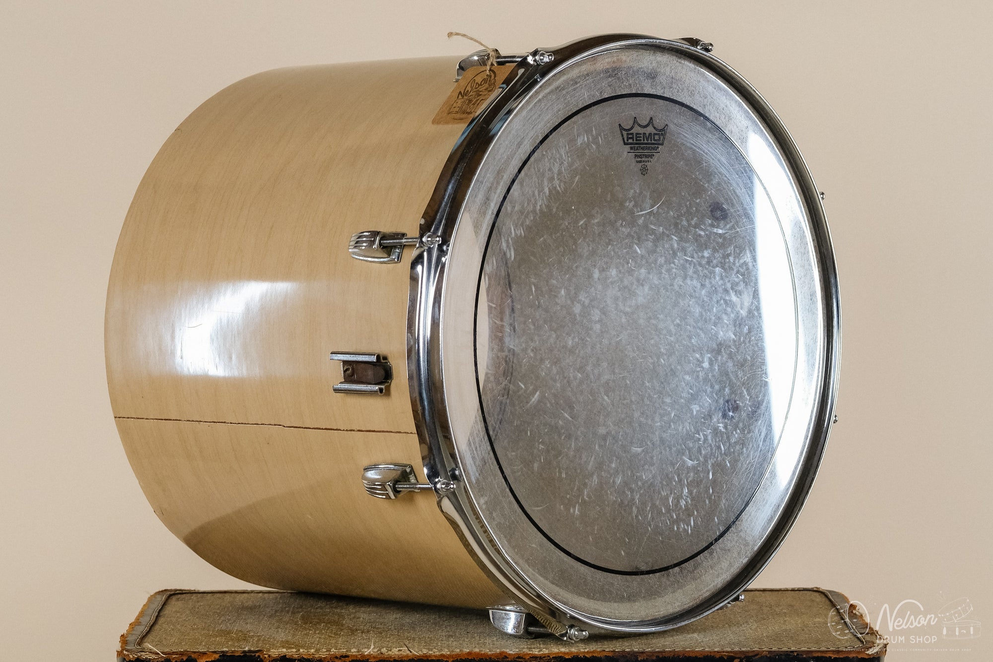 1970s Ludwig 3-ply Concert Tom in Maple Cortex - 14x16