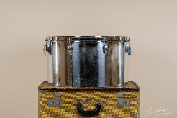 1970s Ludwig Stainless Steel Concert Tom - 10x18