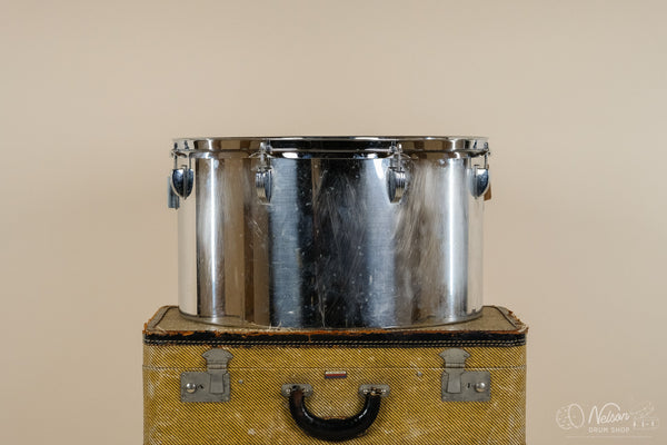 1970s Ludwig Stainless Steel Concert Tom - 10x18