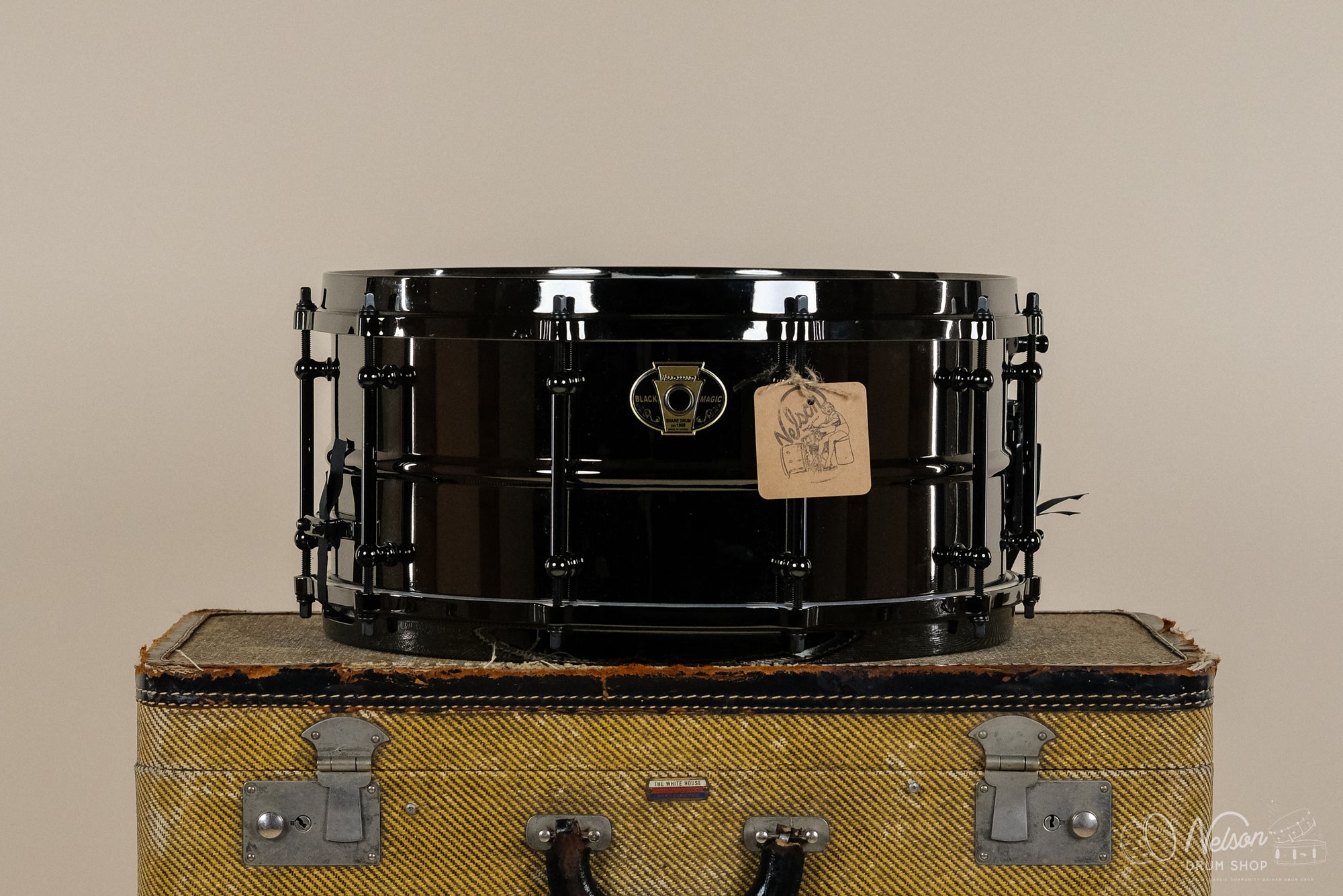 Used Ludwig 'Black Magic' NOB - 6.5x14