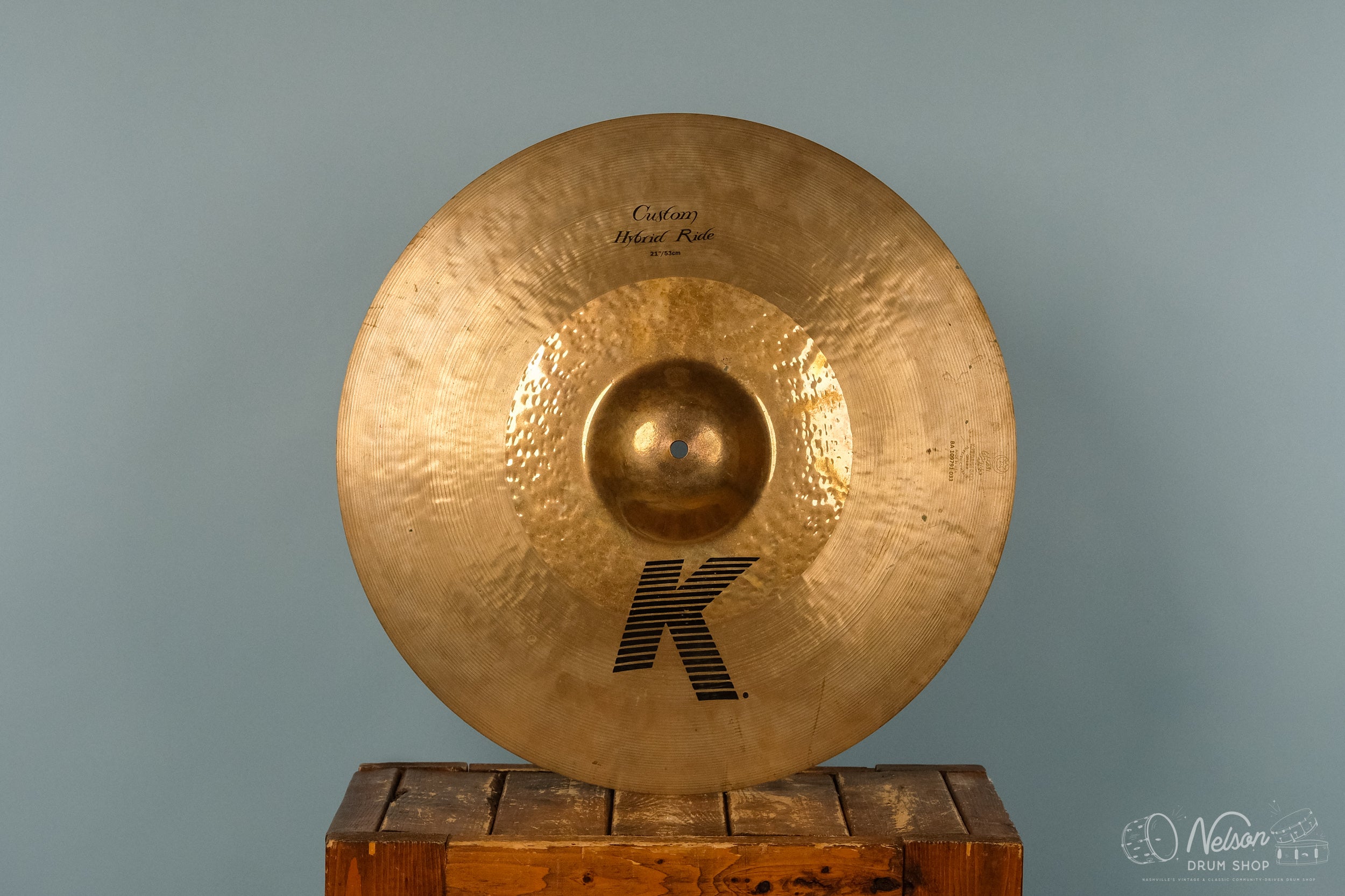 Used Zildjian K Custom Hybrid Ride - 21