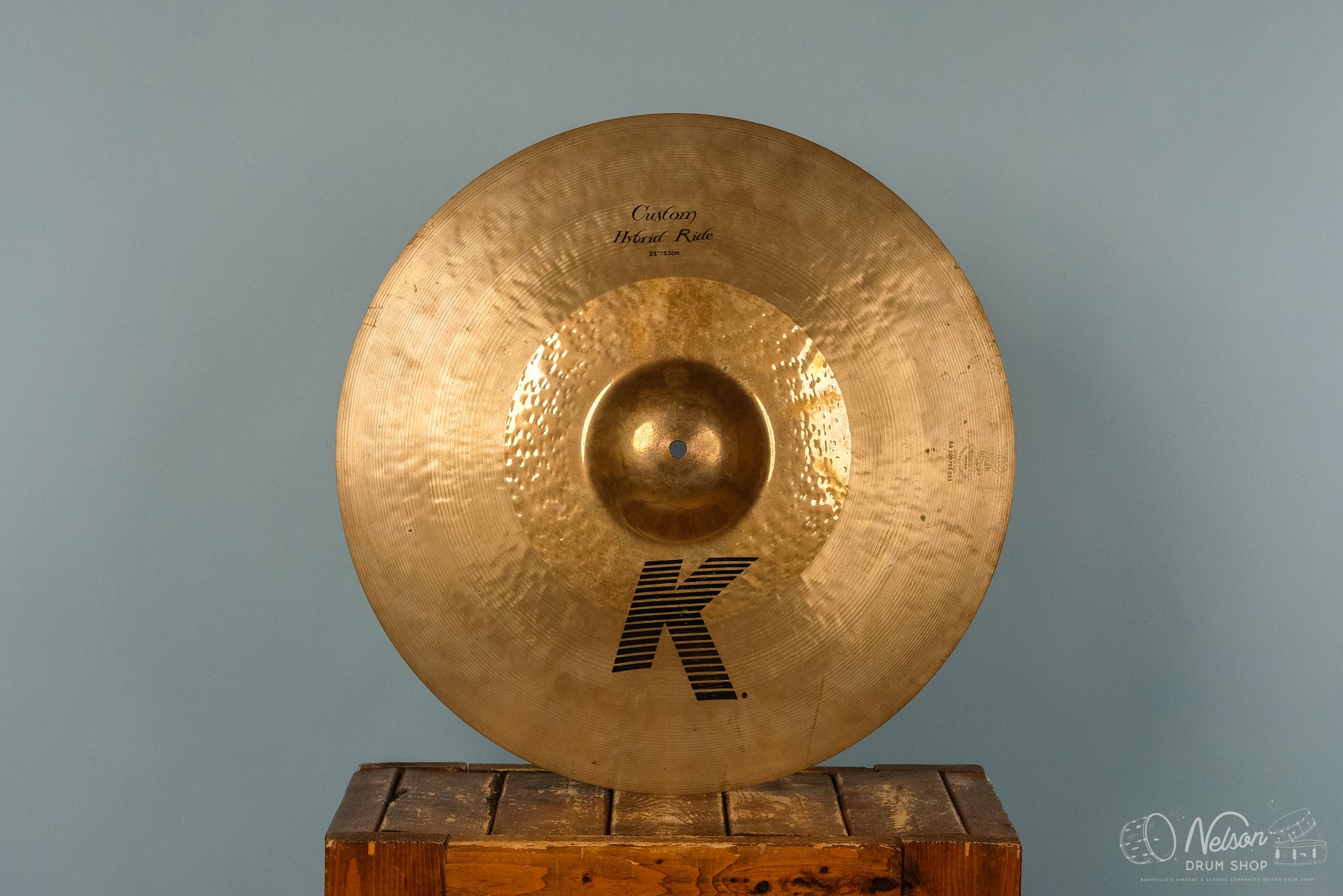 Used Zildjian K Custom Hybrid Ride - 21"