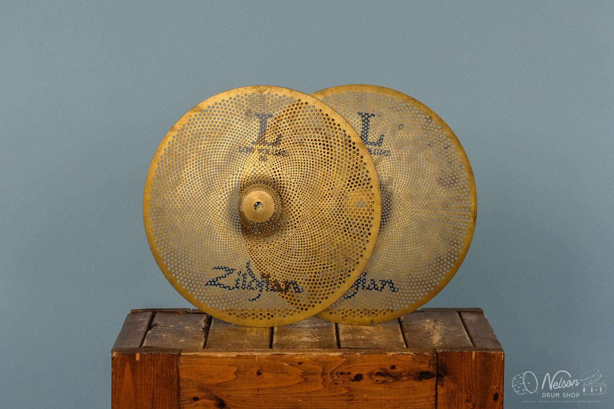 Used Zildjian Low Volume Hi-Hats - 13"