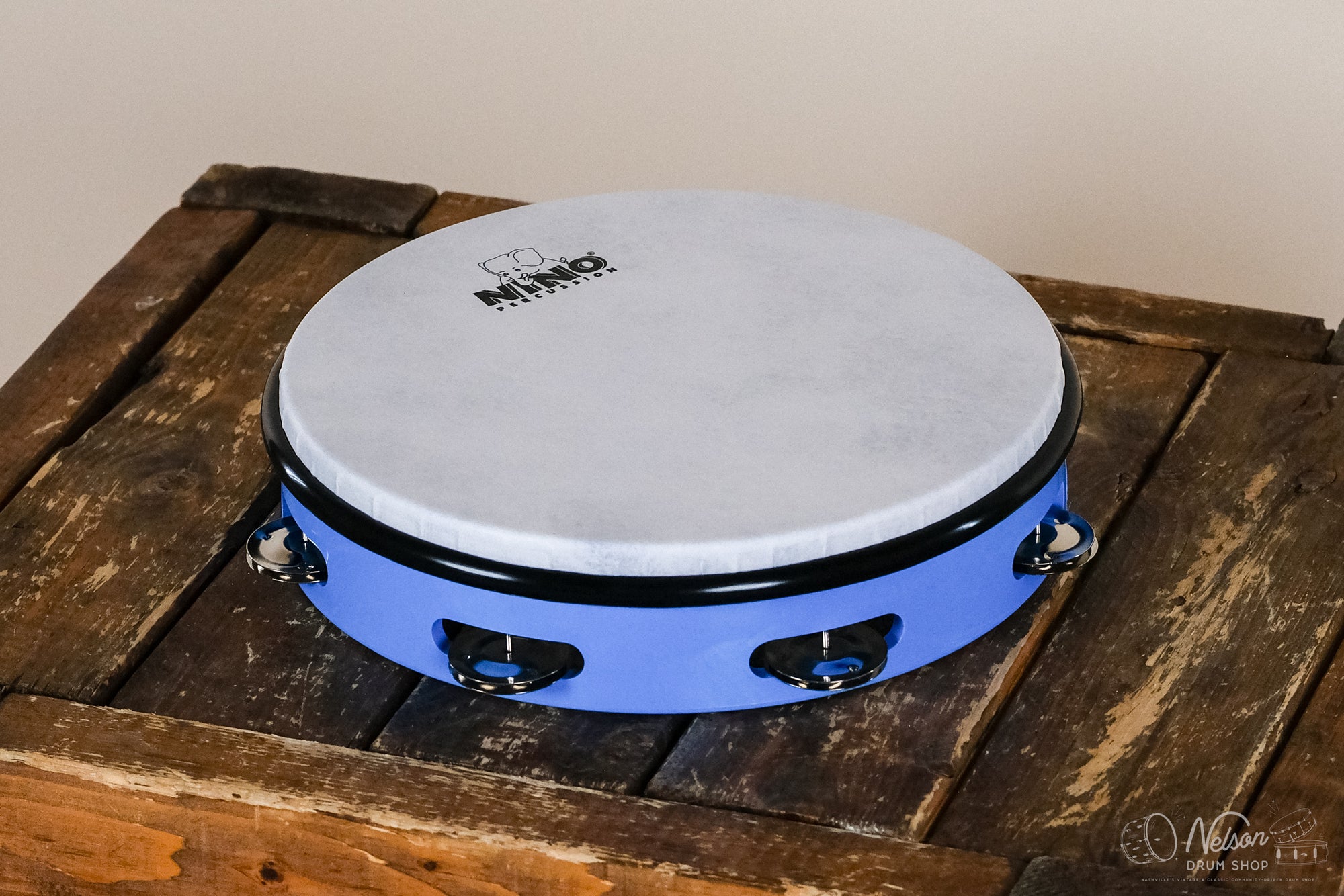 Nino 10" Molded ABS Headed Tambourine