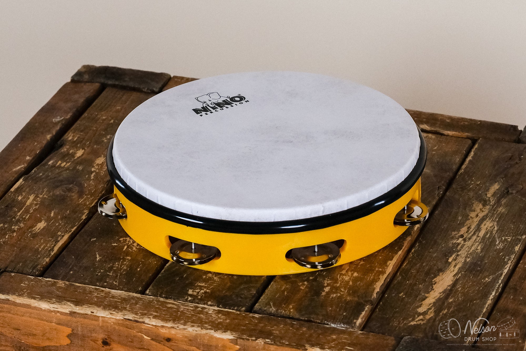 Nino 10" Molded ABS Headed Tambourine
