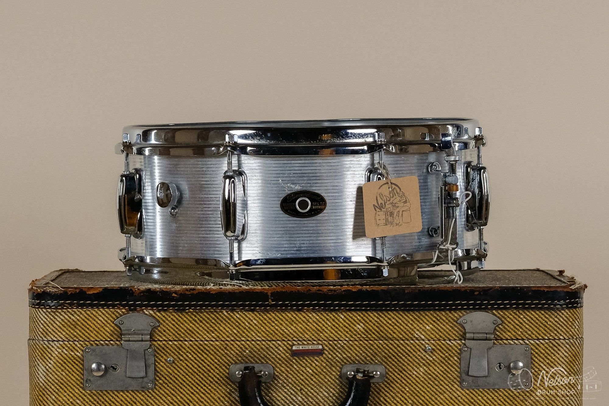 1960s Slingerland 'No.140 Student Aluminum' Snare - 5x14