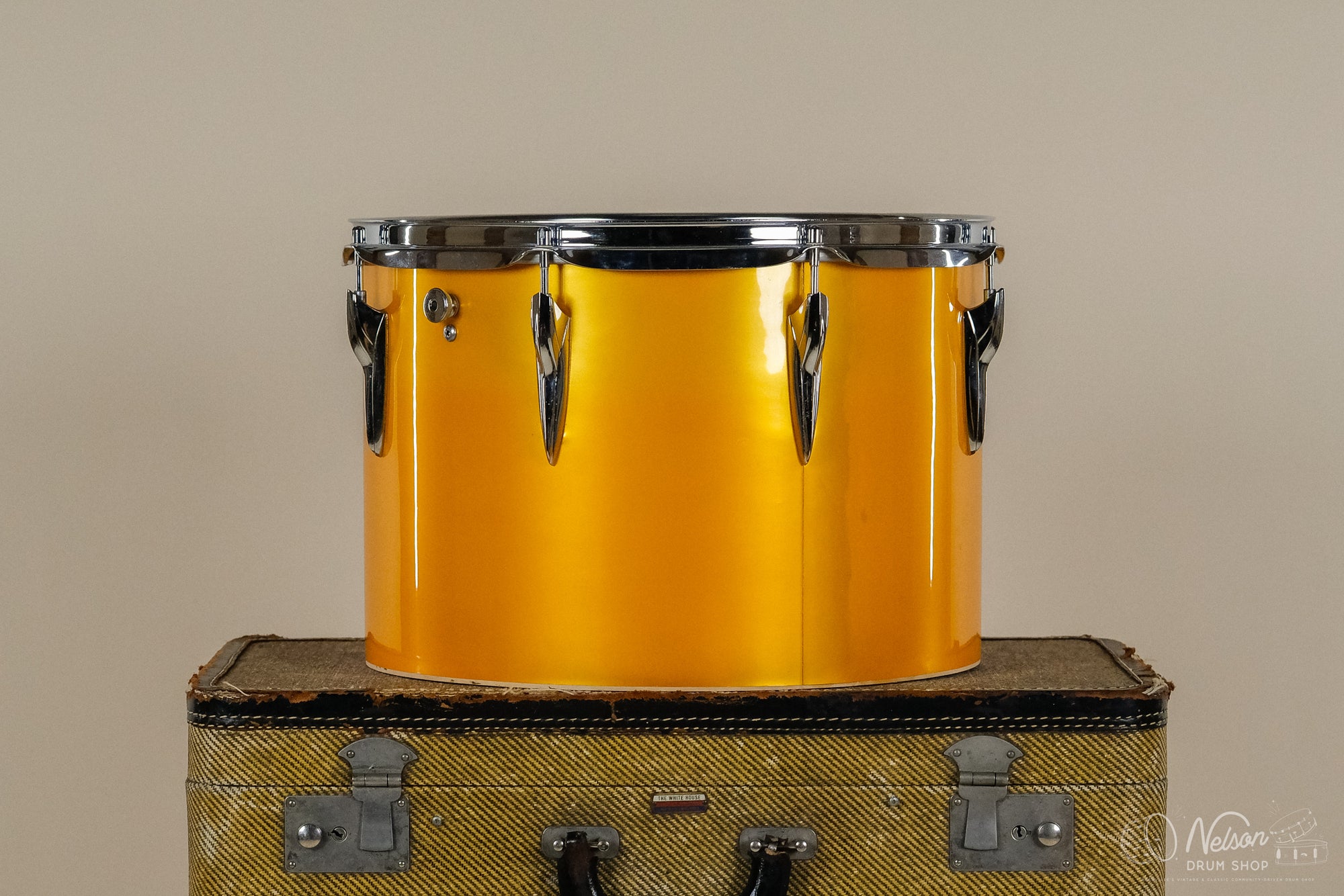 1970s Premier Birch Concert Tom in Polychromatic Gold - 10x14