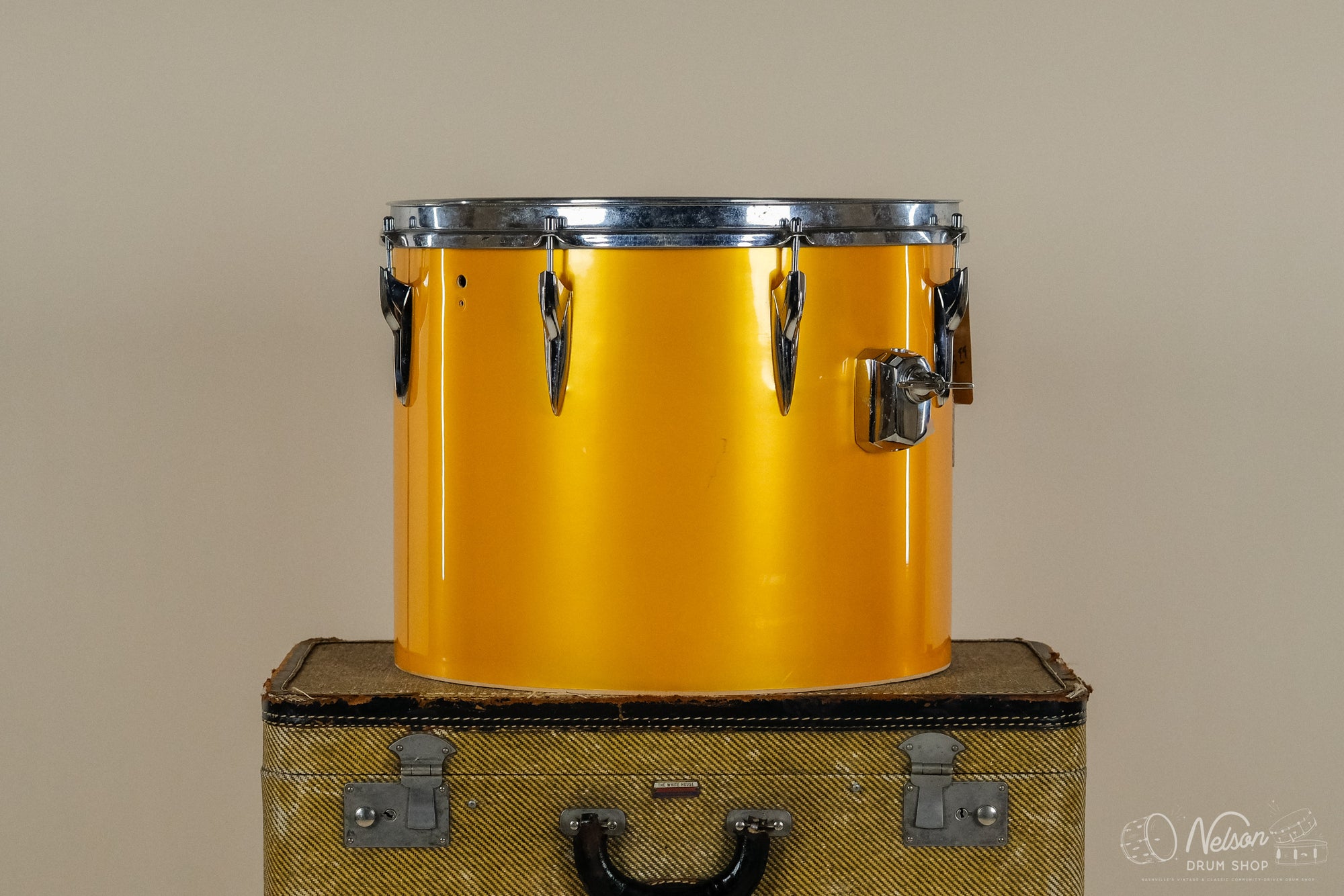 1970s Premier Birch Concert Tom in Polychromatic Gold - 12x15