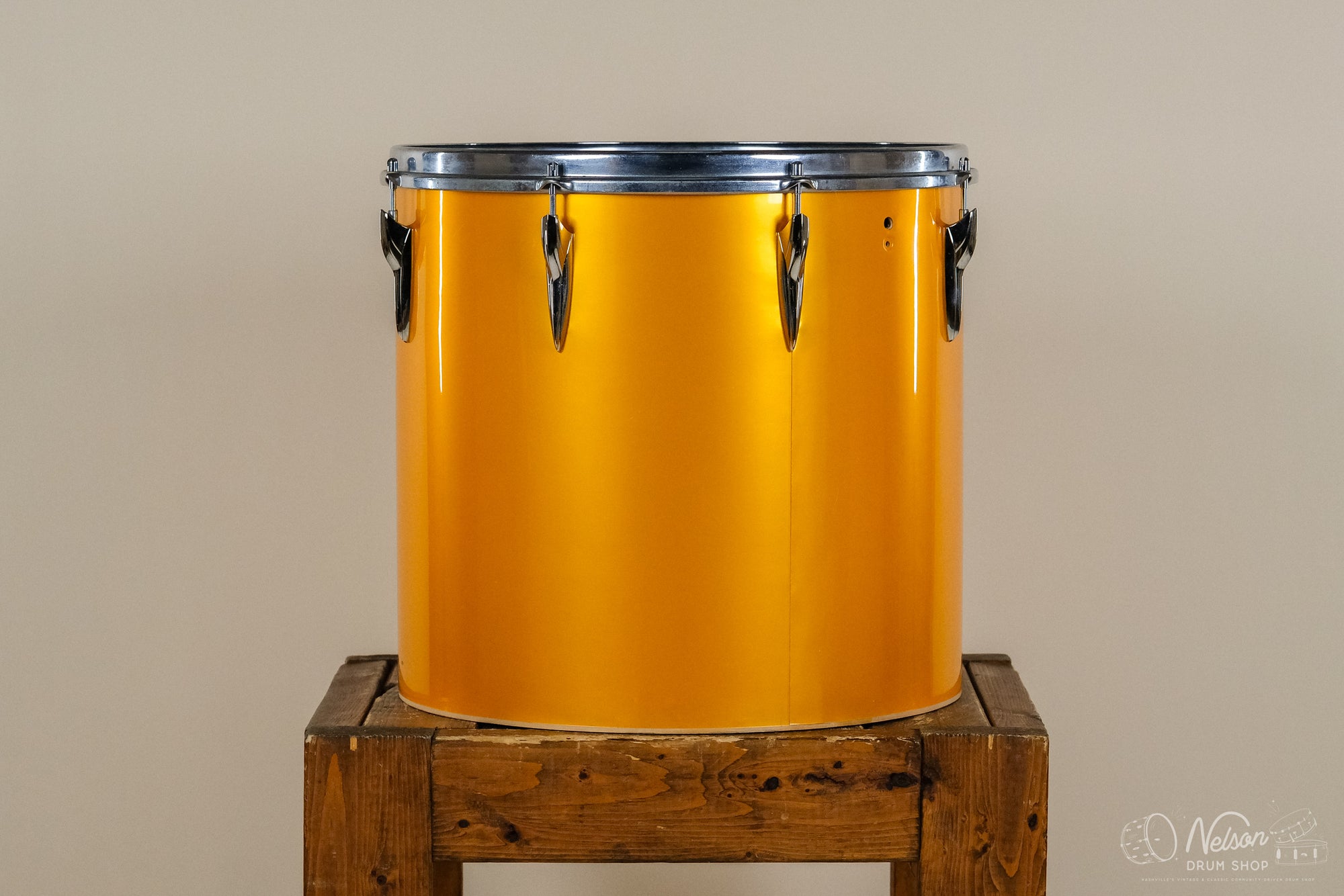 1970s Premier Birch Concert Tom in Polychromatic Gold - 14x16