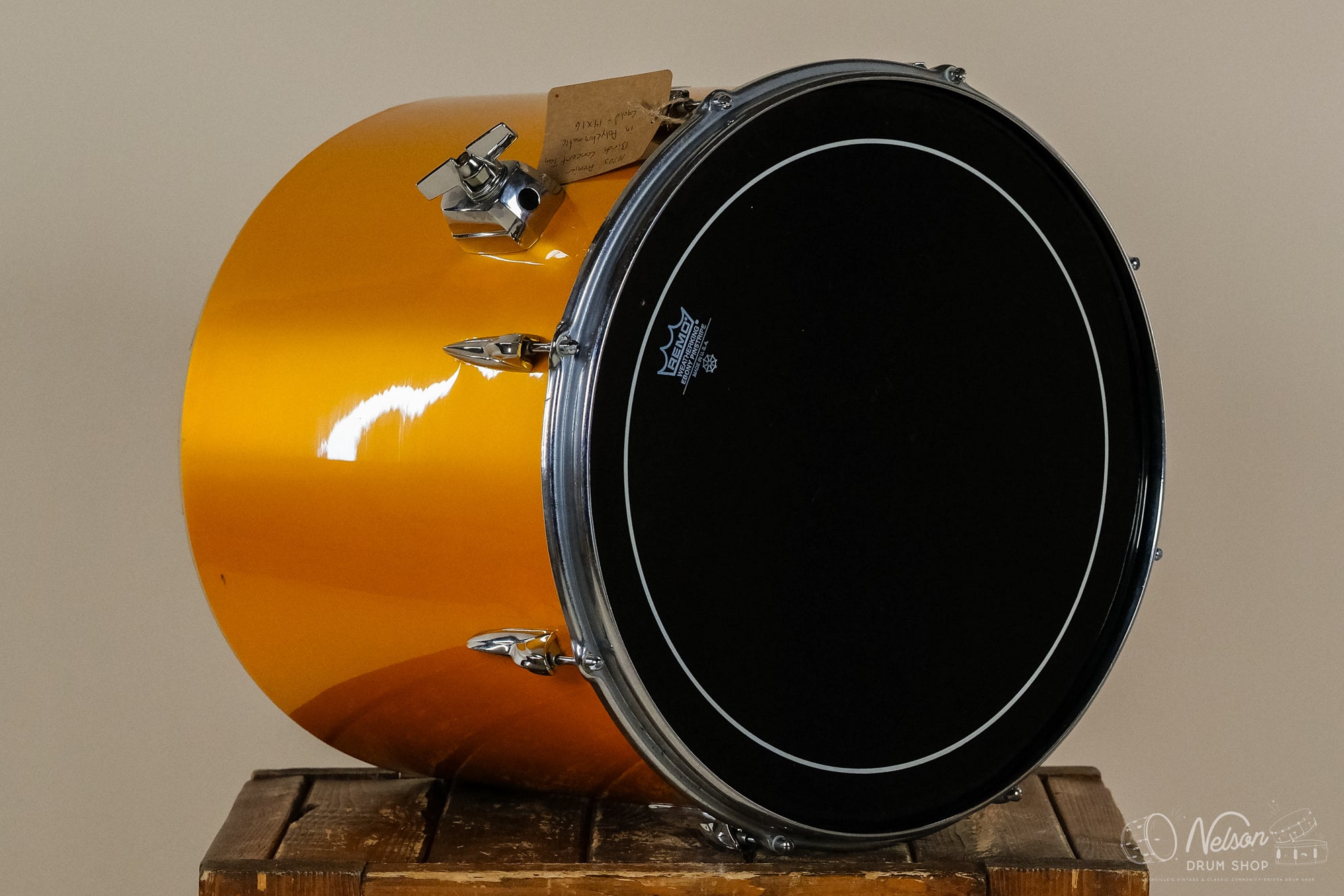 1970s Premier Birch Concert Tom in Polychromatic Gold - 14x16