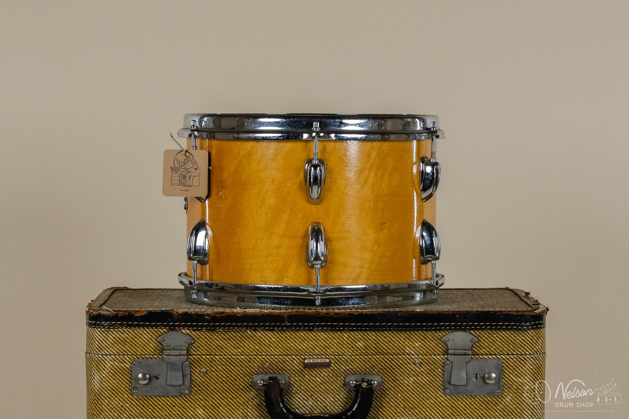 1980s Slingerland Tom in Natural Gloss 8x12