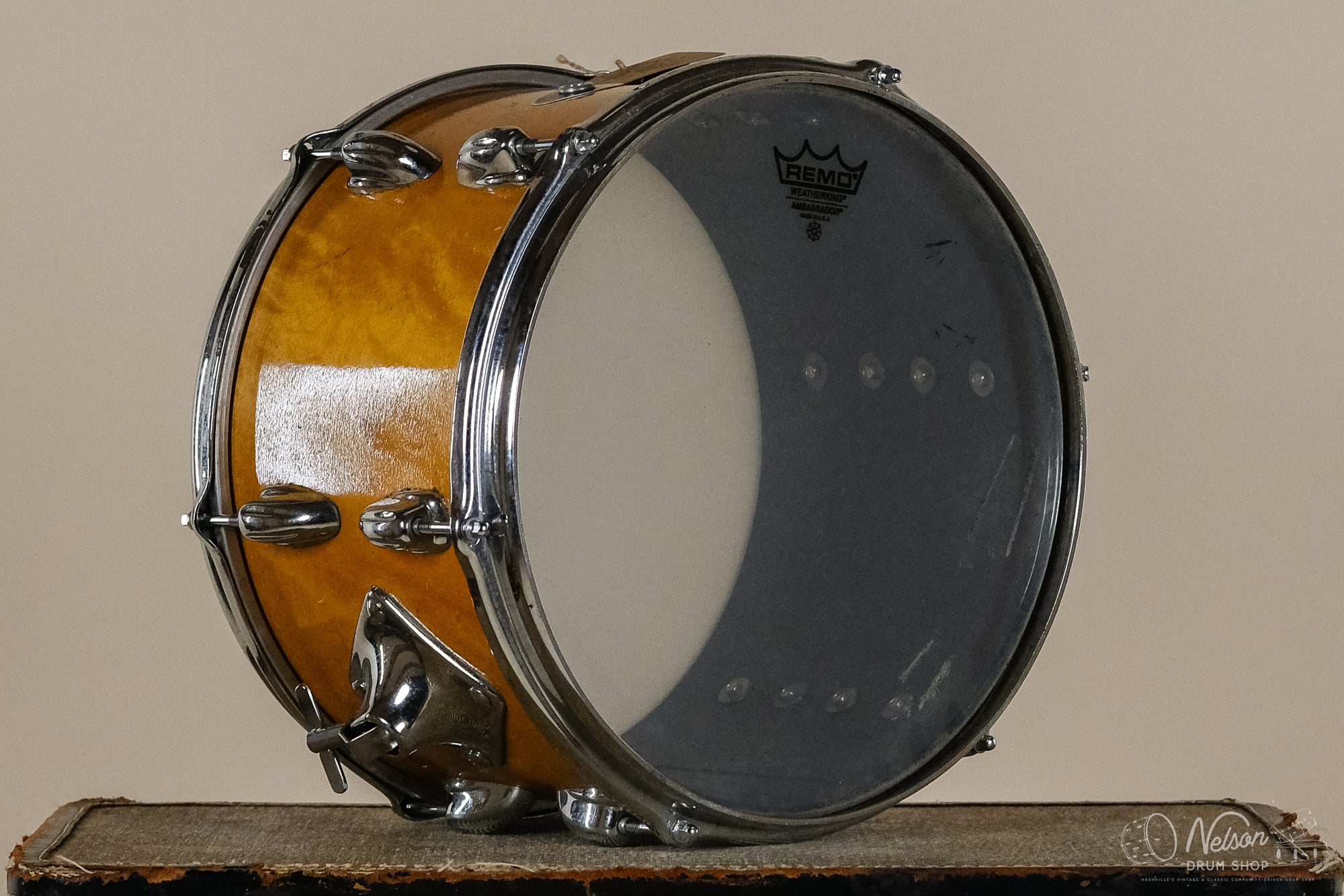 1980s Slingerland Tom in Natural Gloss 8x12