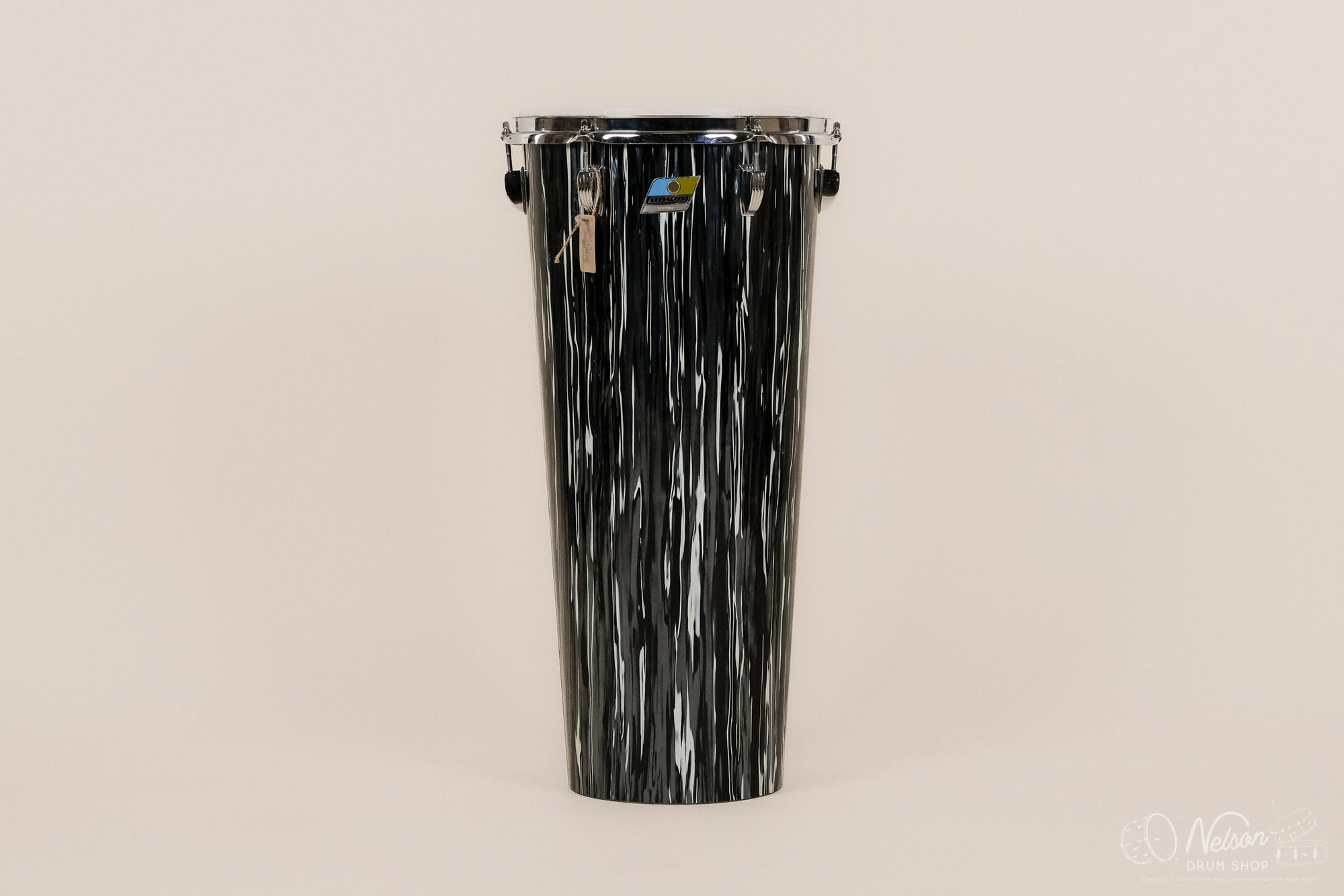 1970s Ludwig Conga in Black Oyster Pearl - 12"
