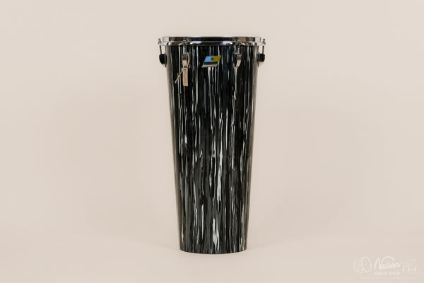 1970s Ludwig Conga in Black Oyster Pearl - 12"