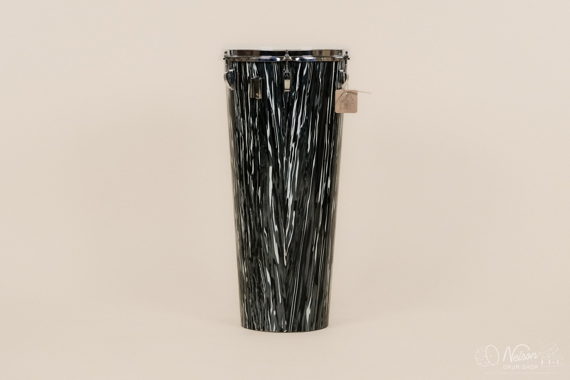 1970s Ludwig Conga in Black Oyster Pearl - 12"