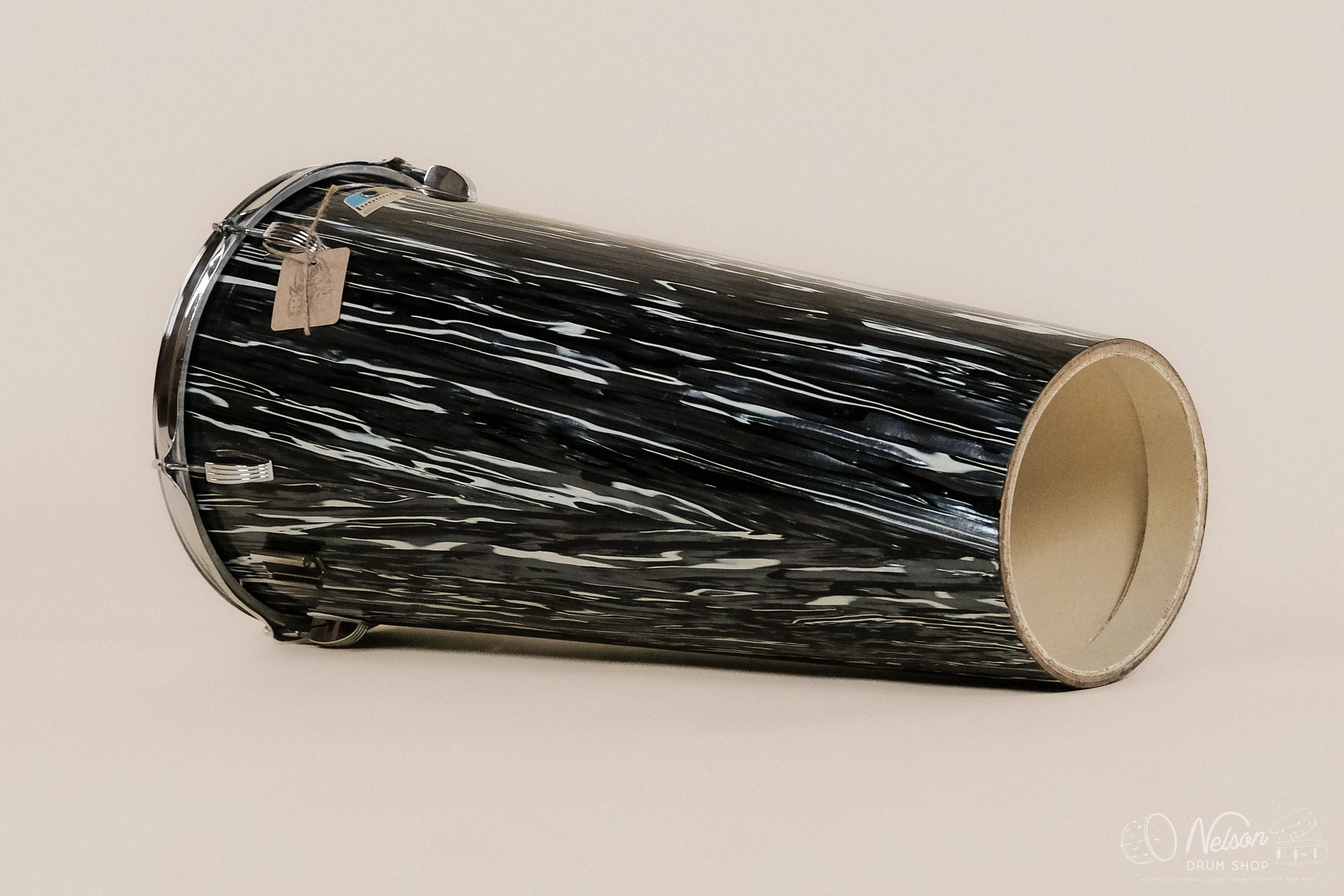 1970s Ludwig Conga in Black Oyster Pearl - 12"