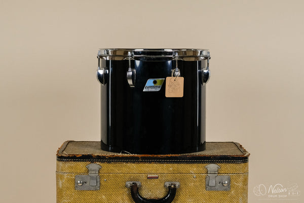 1970s Ludwig Power Concert Tom in Black Vistalite - 11x12