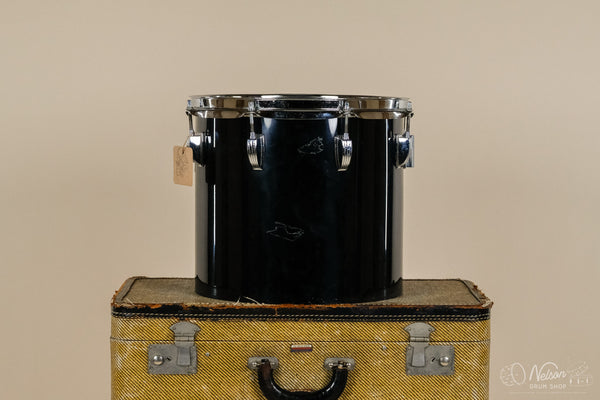1970s Ludwig Power Concert Tom in Black Vistalite - 11x12