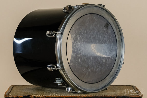 1970s Ludwig Power Concert Tom in Black Vistalite - 12x13